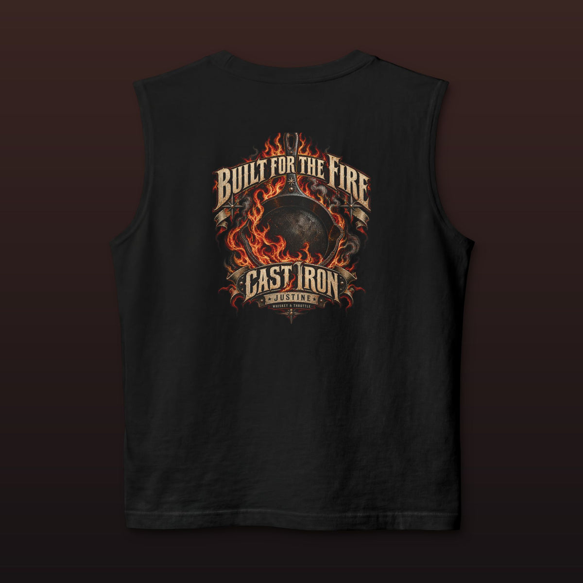 Built for the Fire Muscle Tank