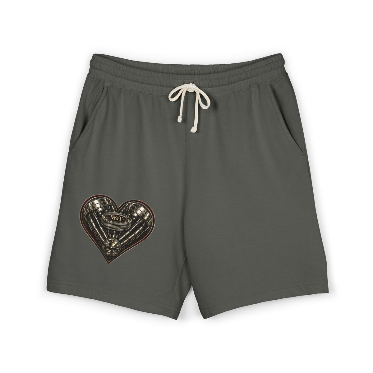 HEMI Heart Fleece Shorts | Whiskey & Throttle