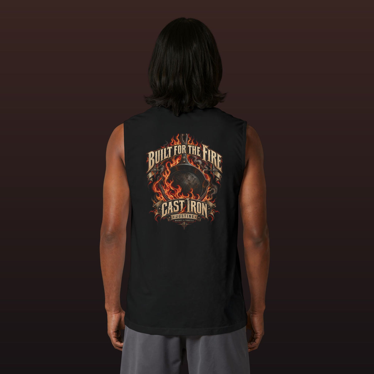 Built for the Fire Muscle Tank