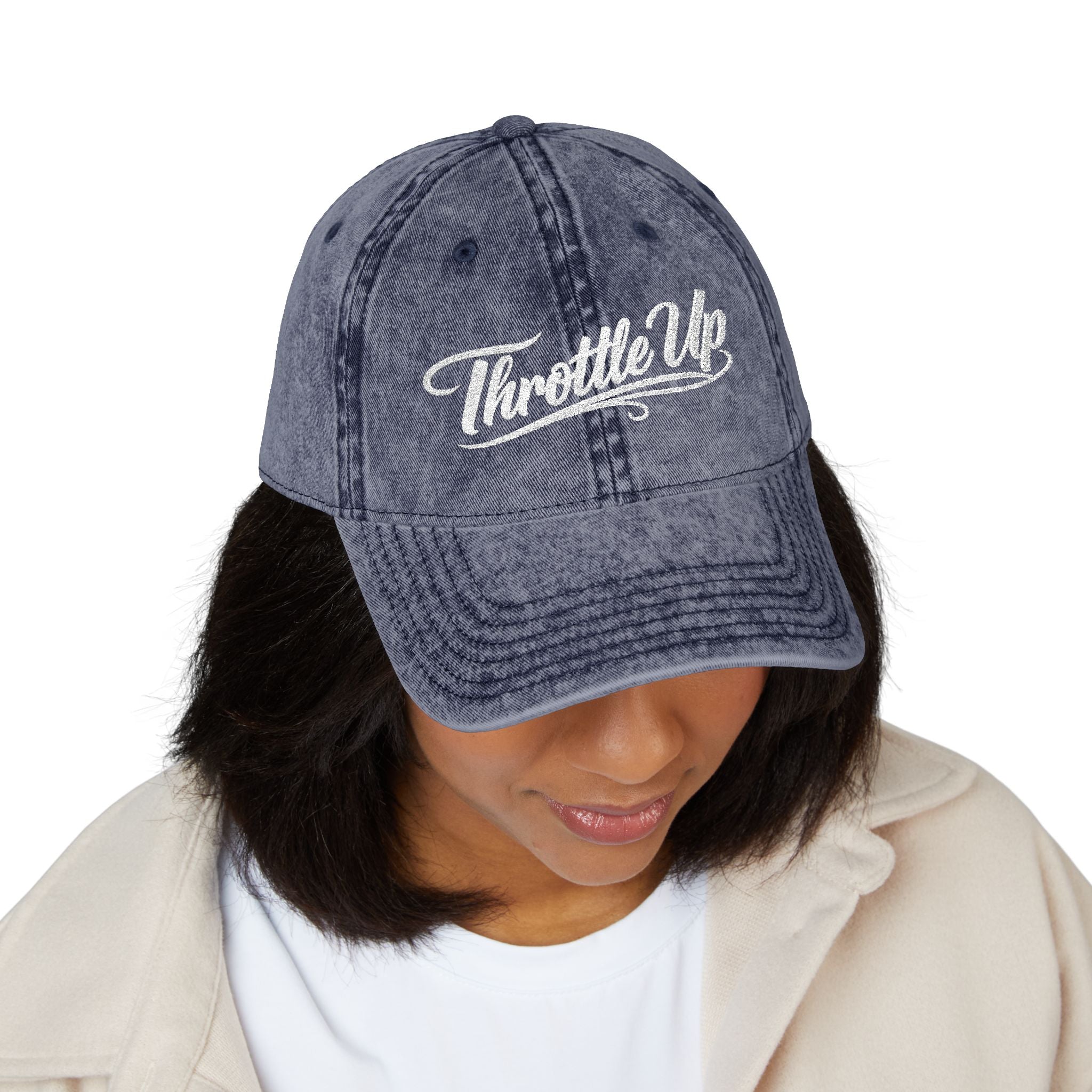 THROTTLE UP Vintage Cap