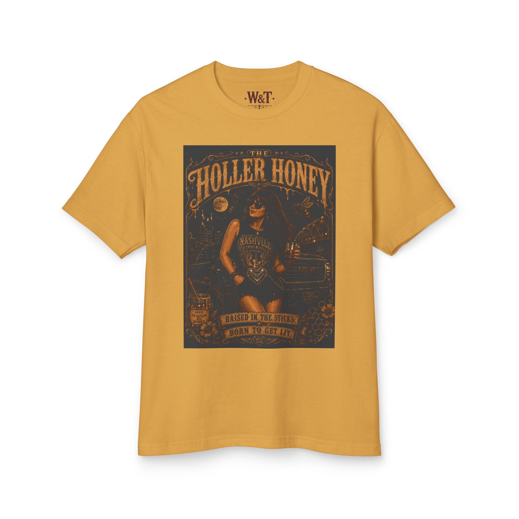 The Holler Honey™ Vintage Country Tee