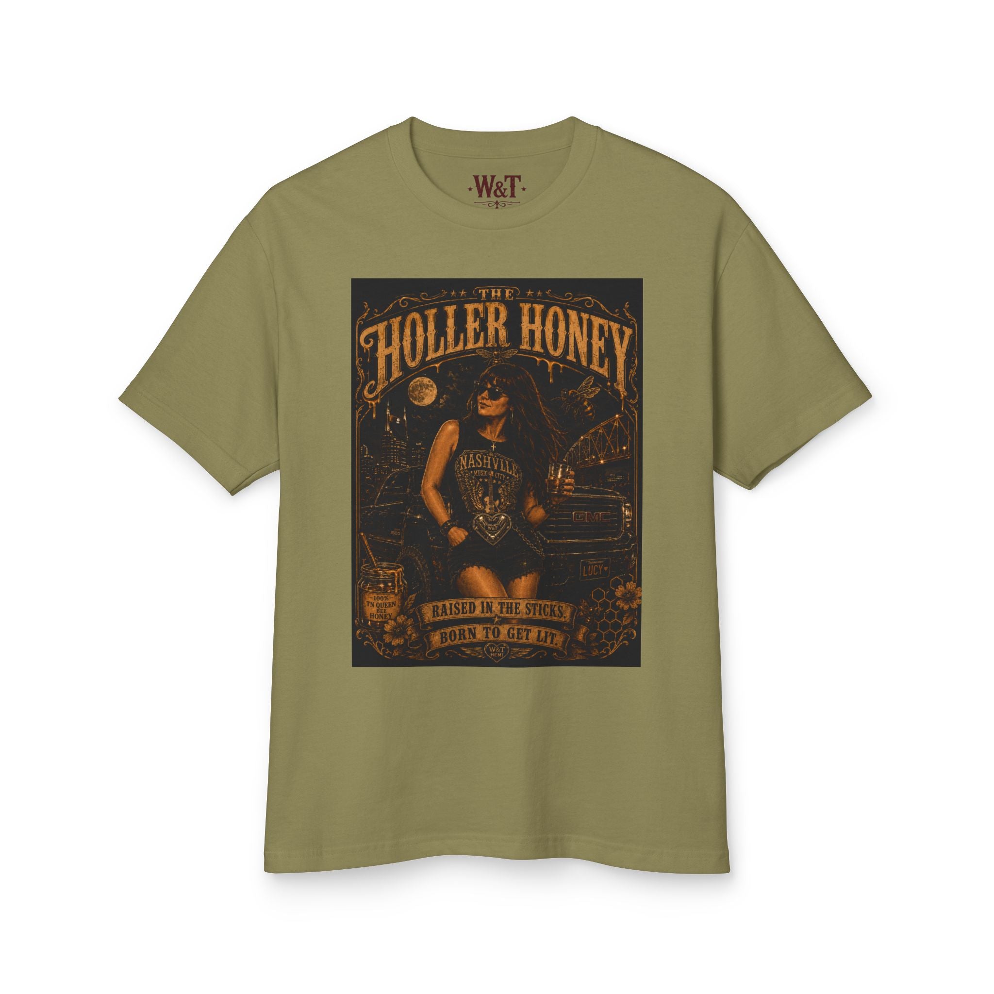 The Holler Honey™ Vintage Country Tee