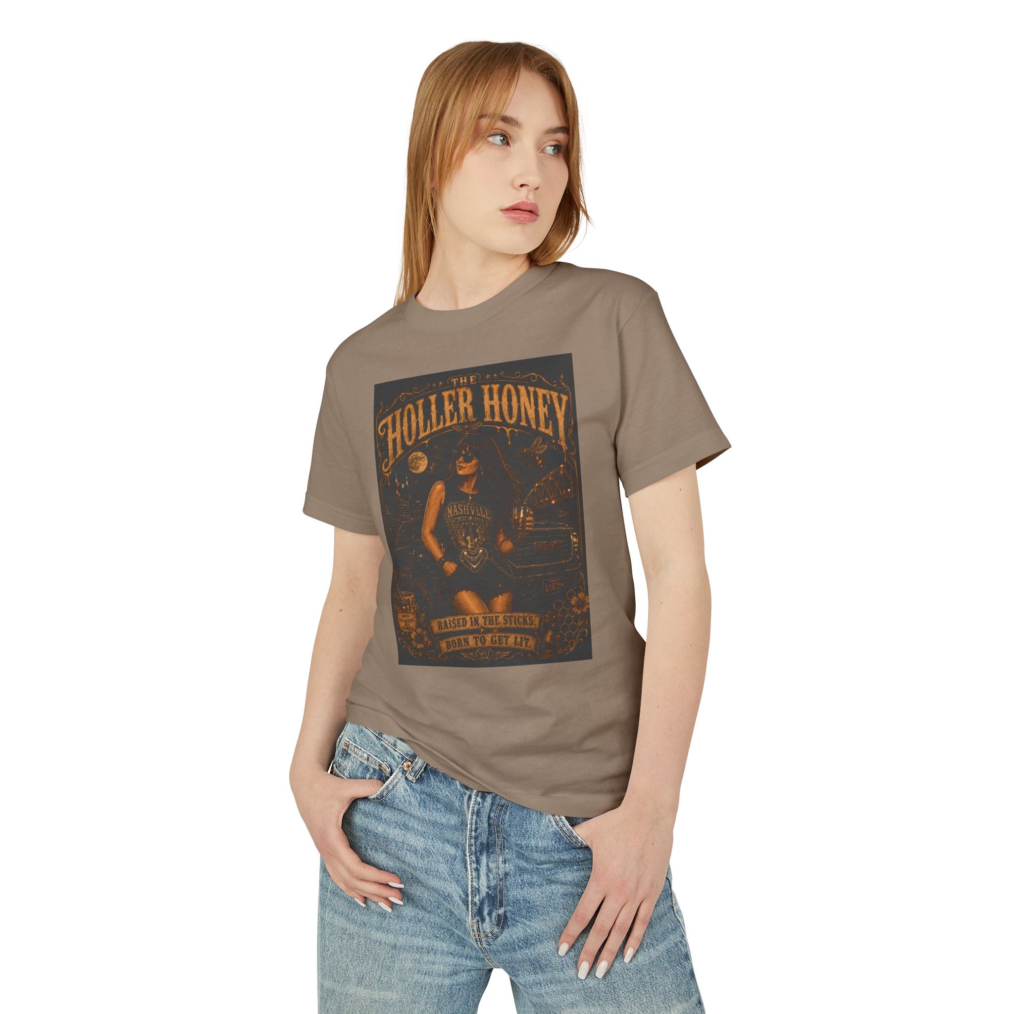 The Holler Honey™ Vintage Country Tee
