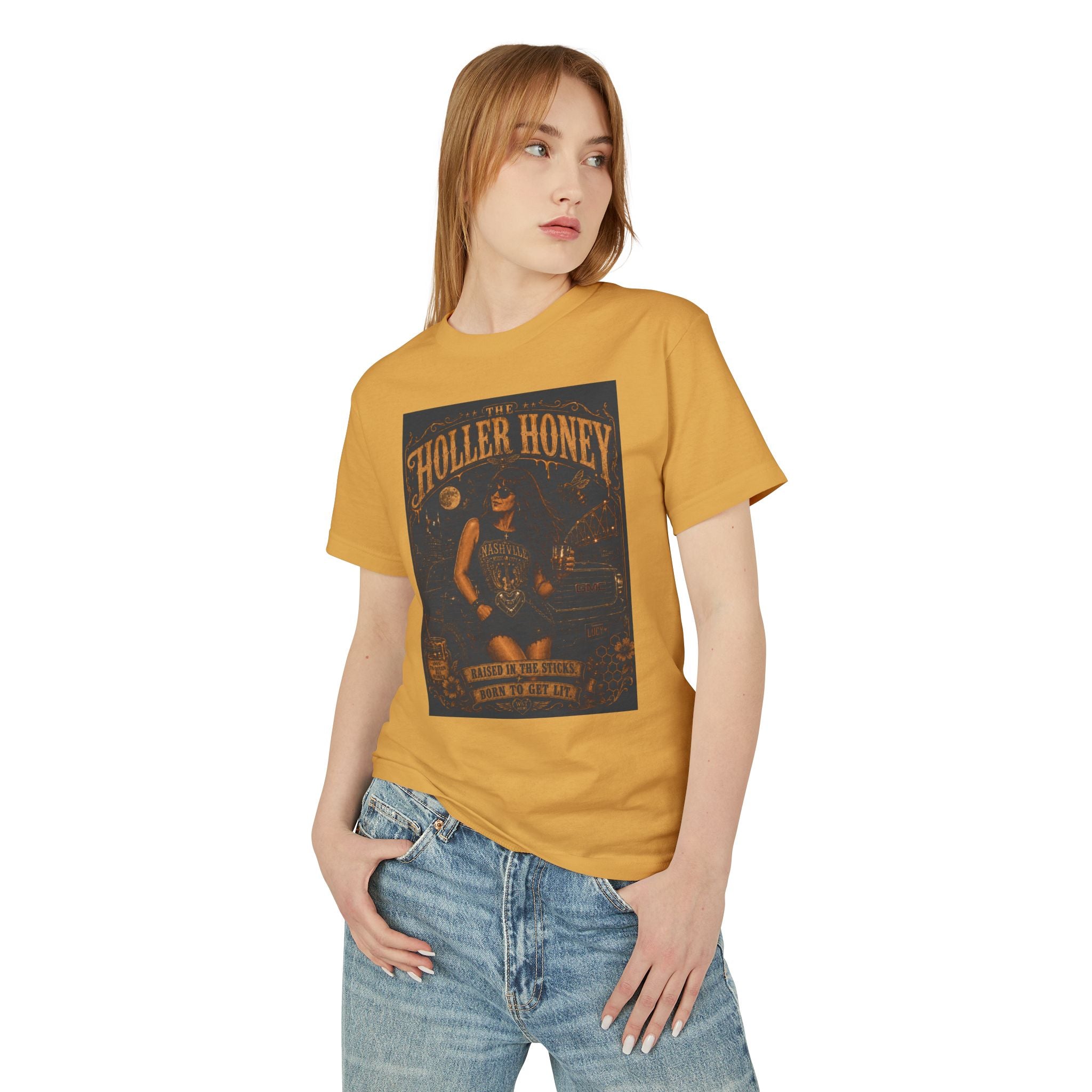 The Holler Honey™ Vintage Country Tee