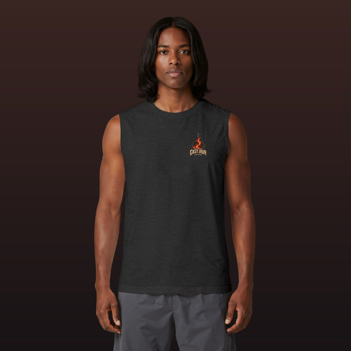 Built for the Fire Muscle Tank