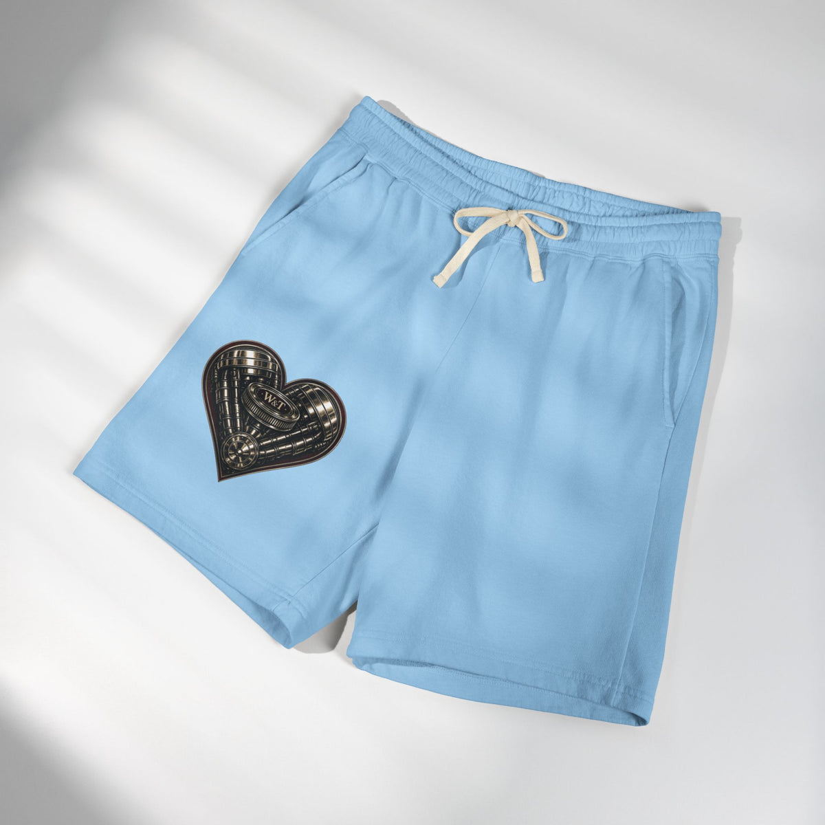 HEMI Heart Fleece Shorts | Whiskey & Throttle