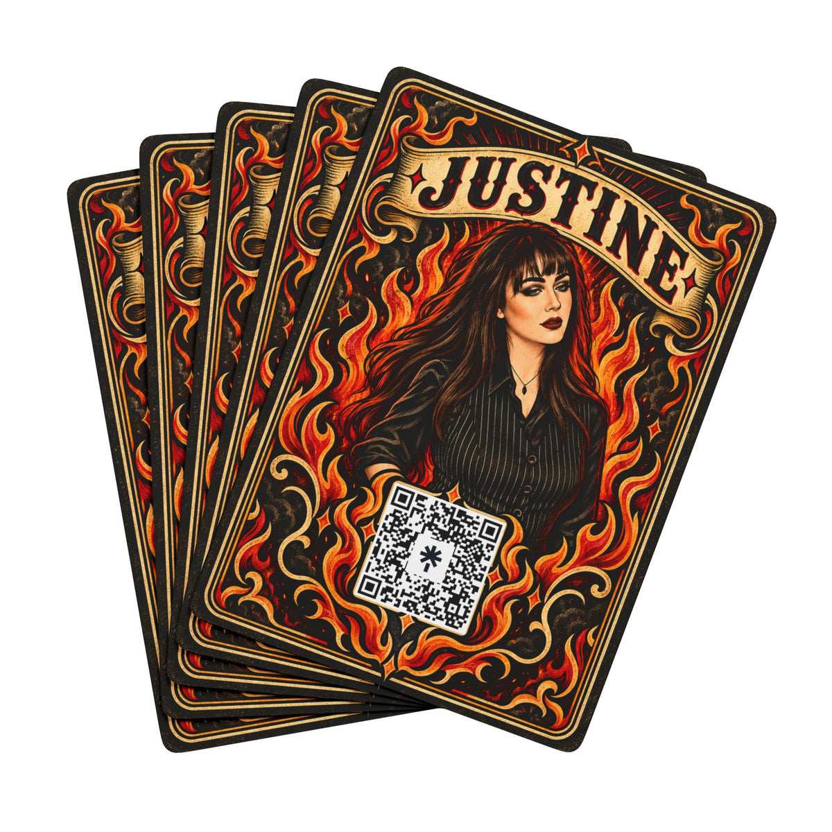Deal With It — Justine Playing Cards