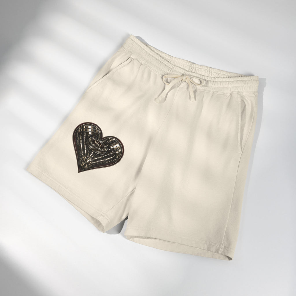 HEMI Heart Fleece Shorts | Whiskey & Throttle