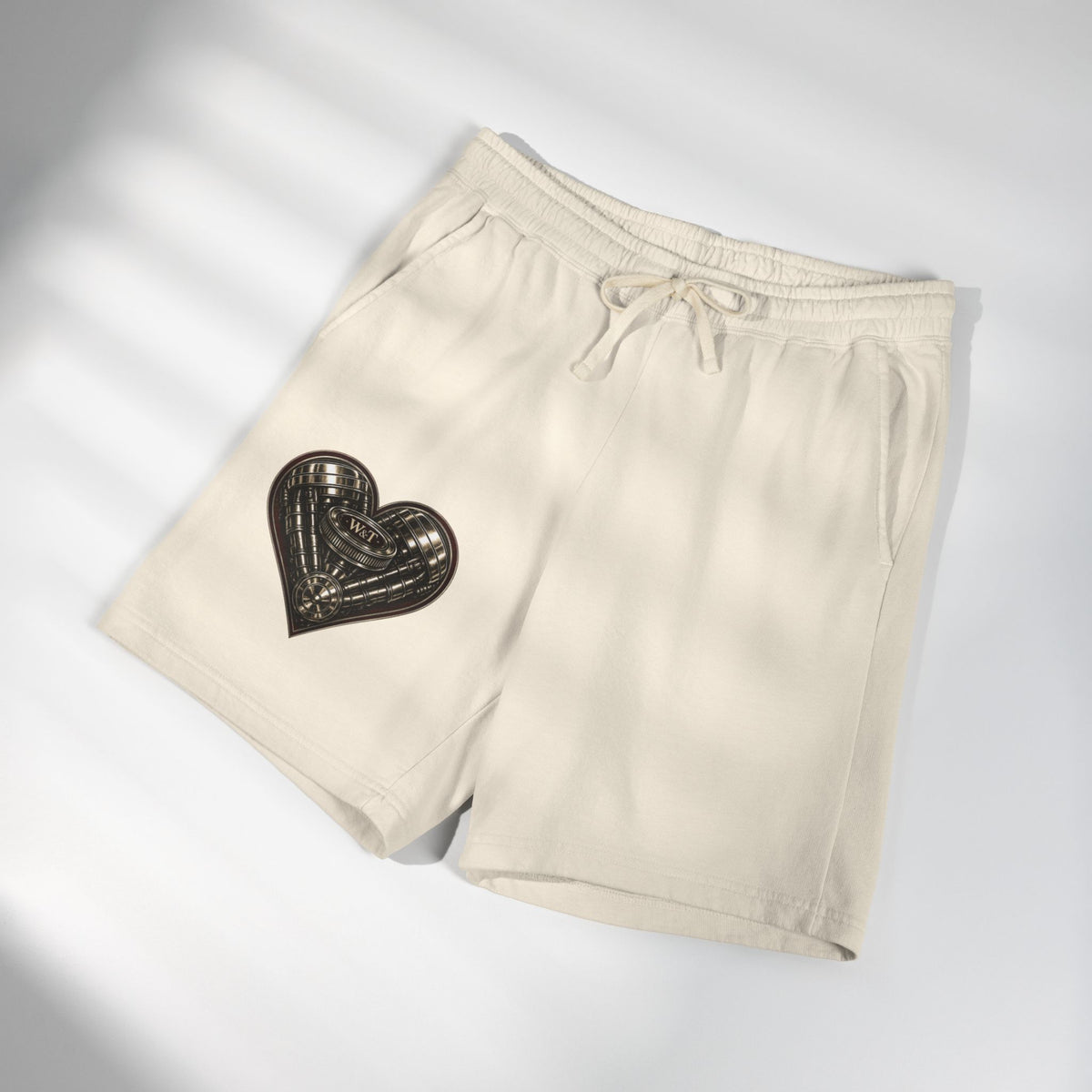 HEMI Heart Fleece Shorts | Whiskey & Throttle