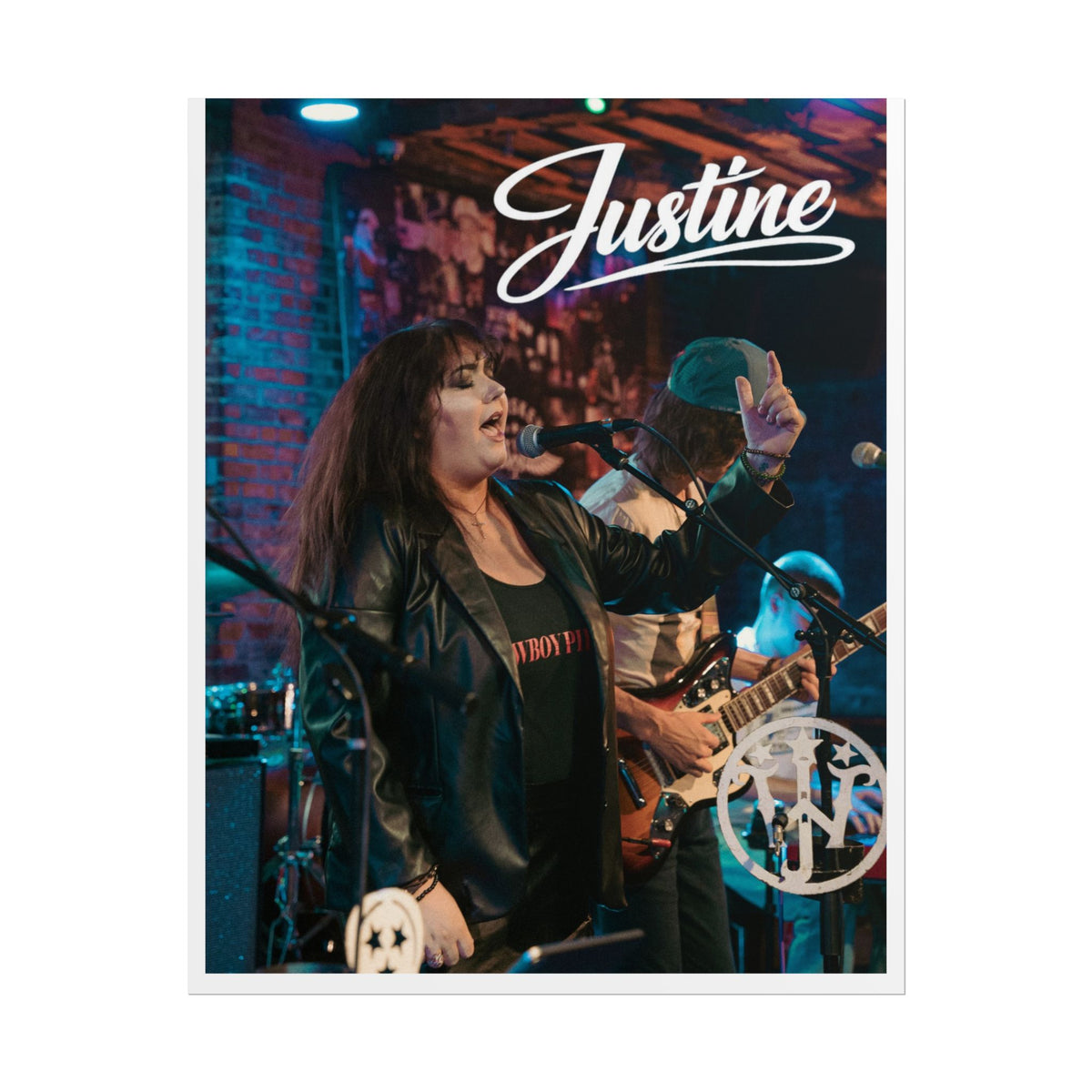 Justine Live Performance Poster