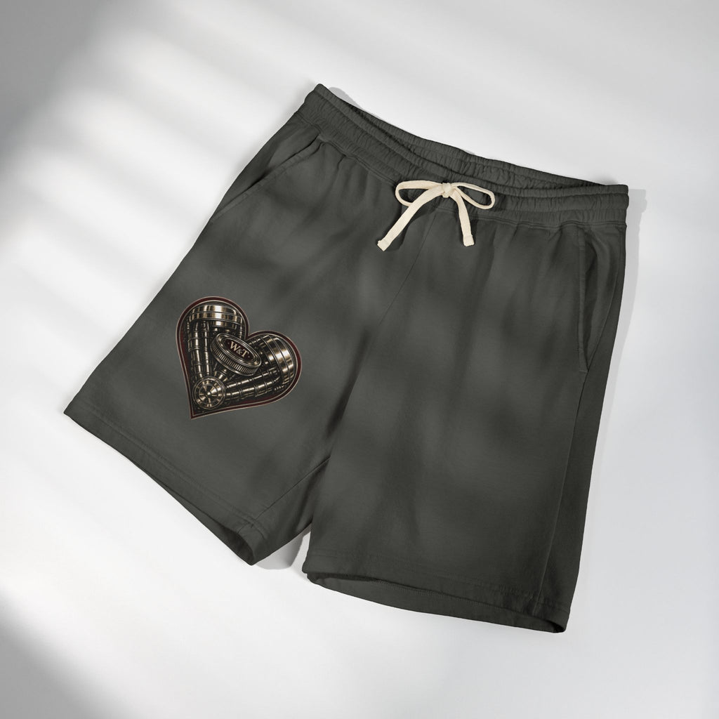 HEMI Heart Fleece Shorts | Whiskey & Throttle