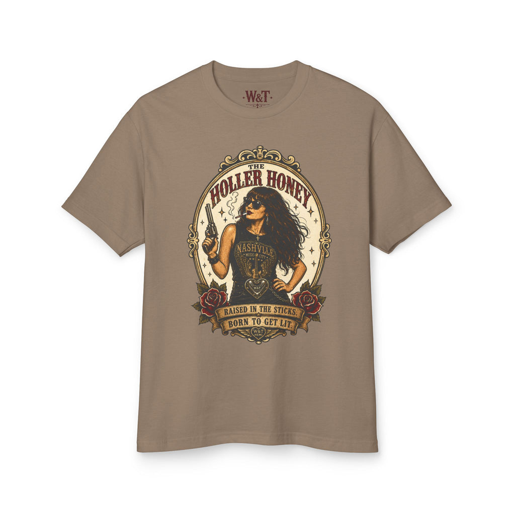 The Holler Honey™ Vintage Tattoo Tee | Country Western Graphic Tee