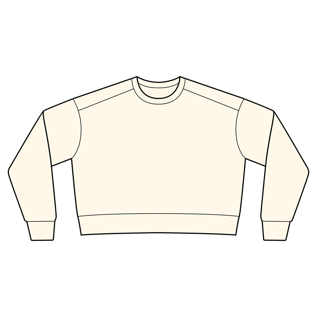 HEMI Heartbeat Cropped Crewneck | Whiskey & Throttle