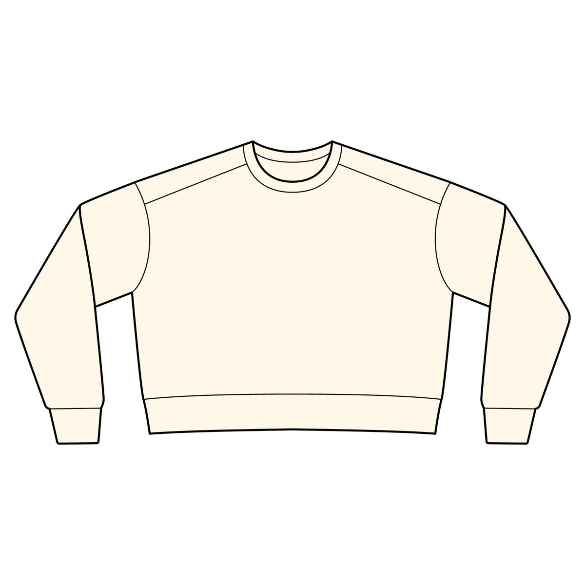 HEMI Heartbeat Cropped Crewneck | Whiskey & Throttle