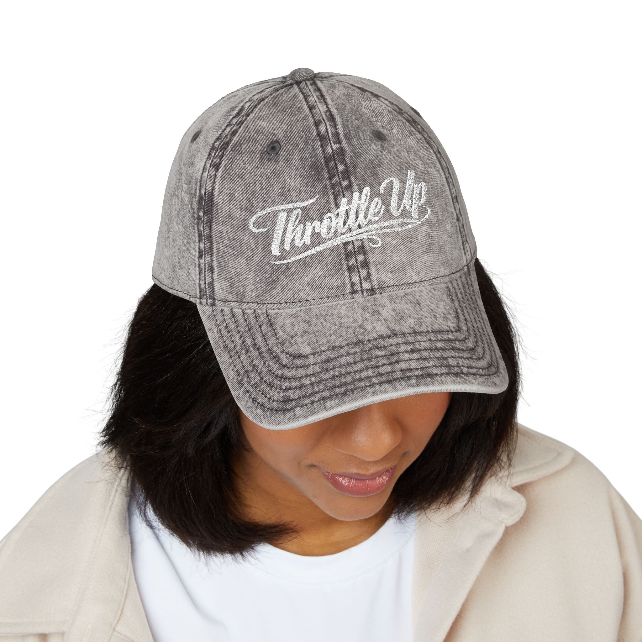 THROTTLE UP Vintage Cap