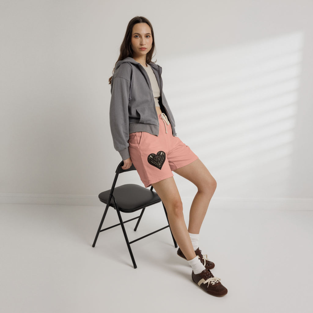 HEMI Heart Fleece Shorts | Whiskey & Throttle