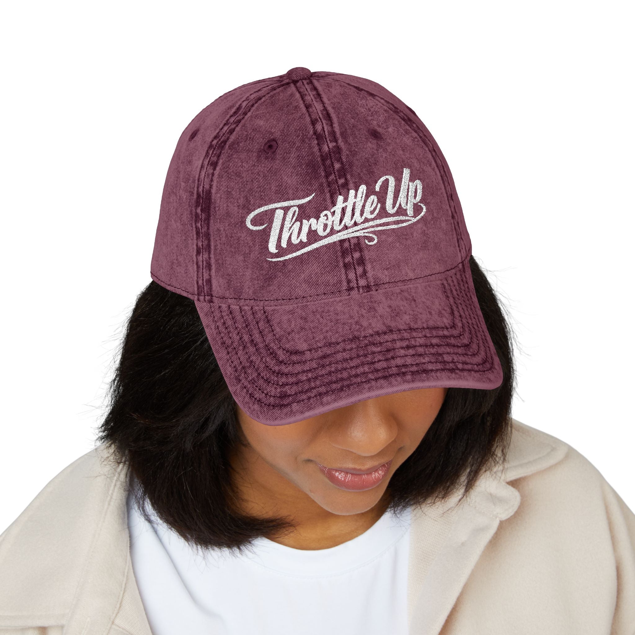 THROTTLE UP Vintage Cap