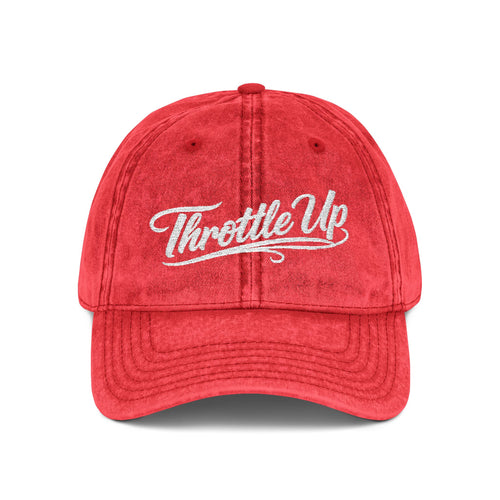 THROTTLE UP Vintage Cap