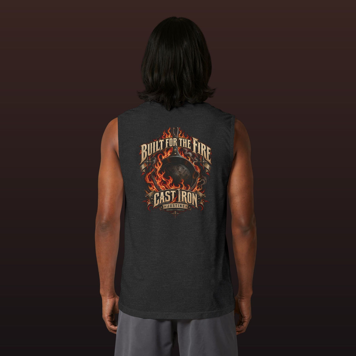Built for the Fire Muscle Tank