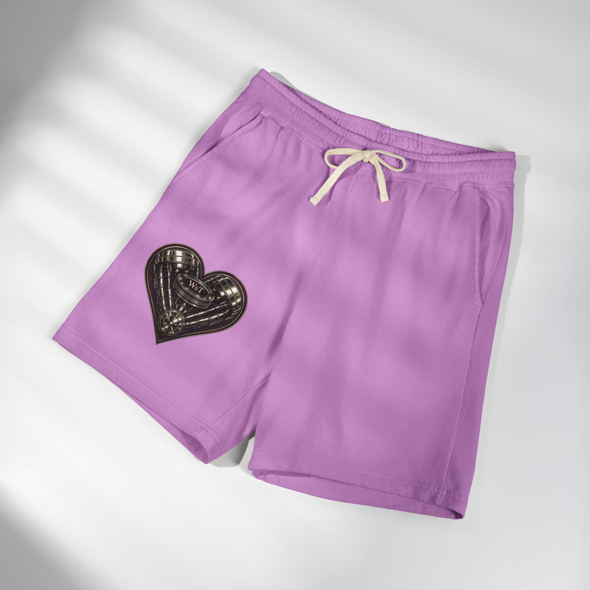 HEMI Heart Fleece Shorts | Whiskey & Throttle