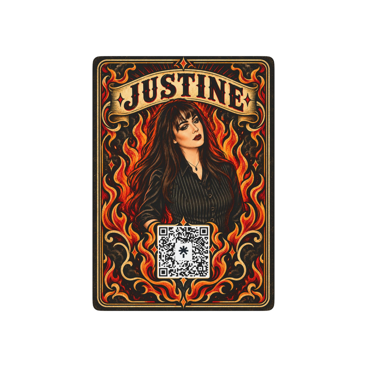 Deal With It — Justine Playing Cards