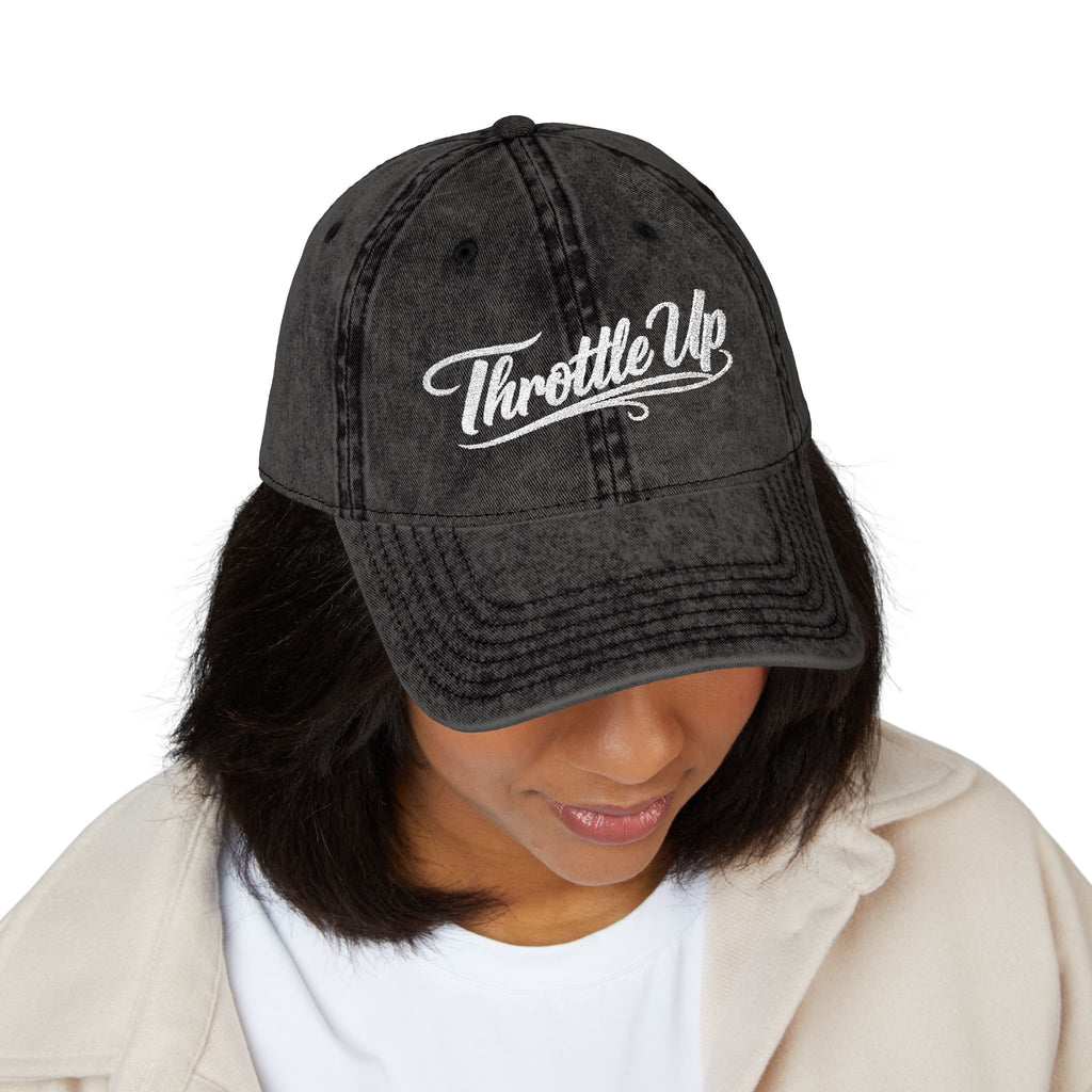 THROTTLE UP Vintage Cap