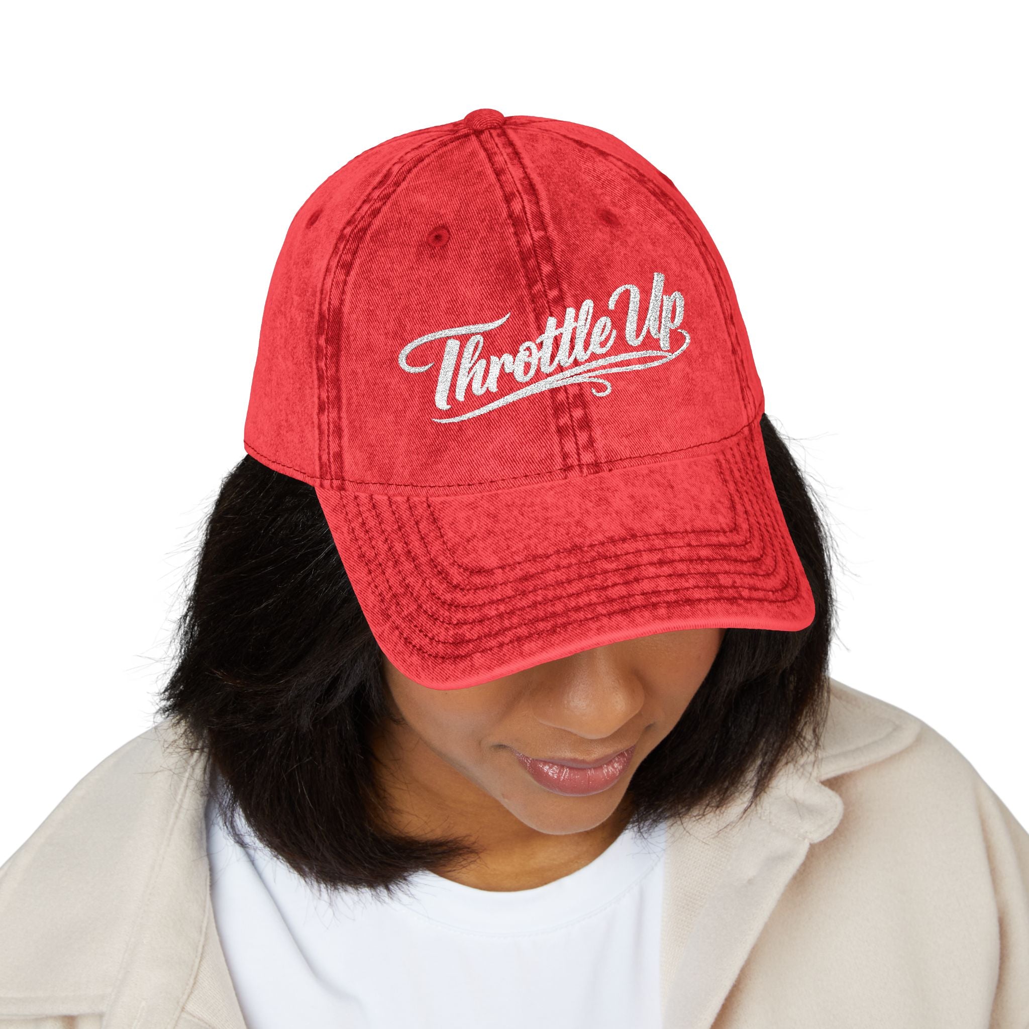 THROTTLE UP Vintage Cap